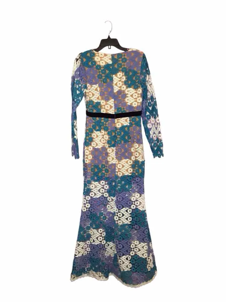 Elliatt Blue Multi Size S Dress